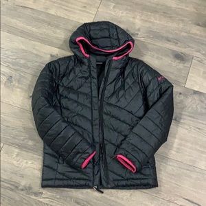 Girls Columbia puffer jacket